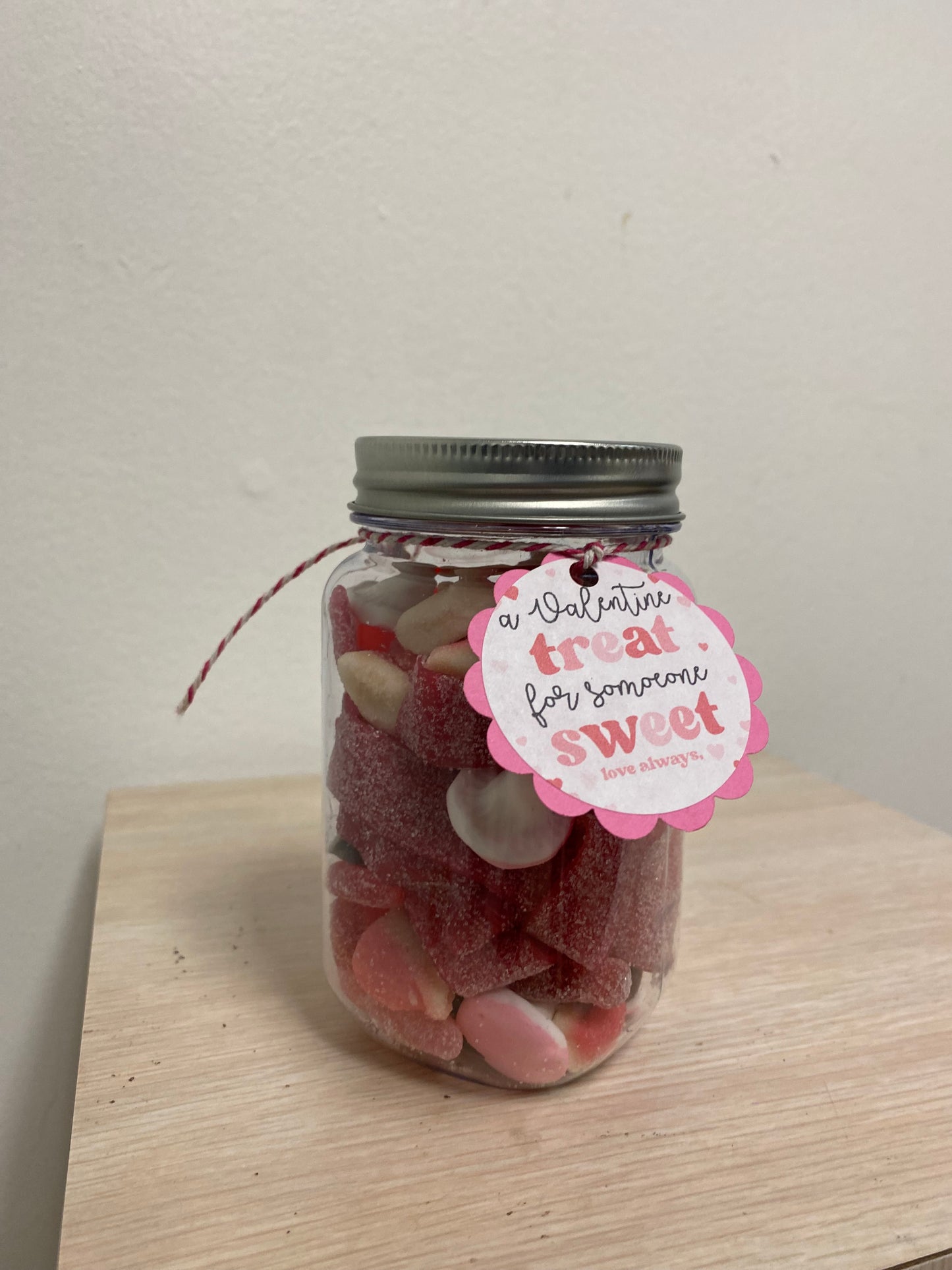 Chocolate Strawberry Jar Candy Mix