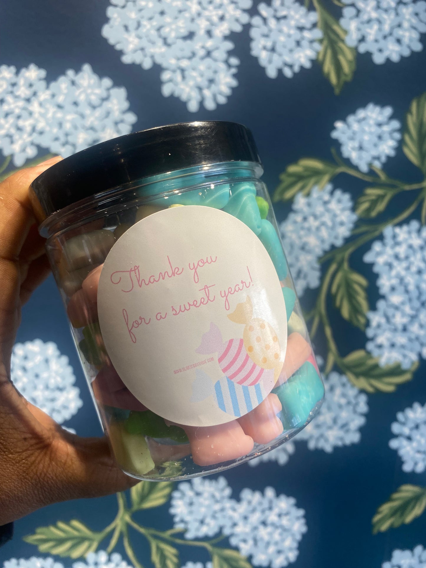 12 Oz Teachers gift candy jar