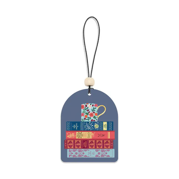 Fully Booked Car Air Freshener ~ Set of 2
