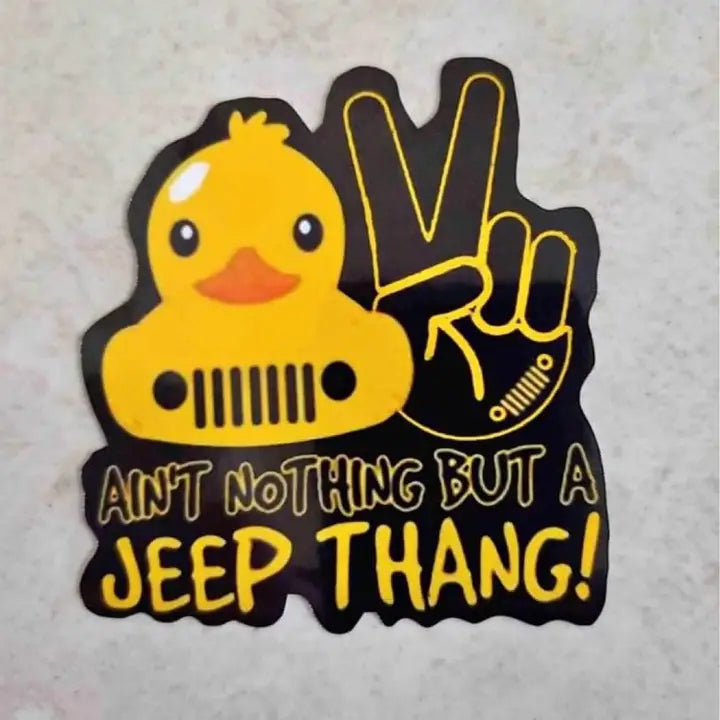 Jeep Thang Sticker