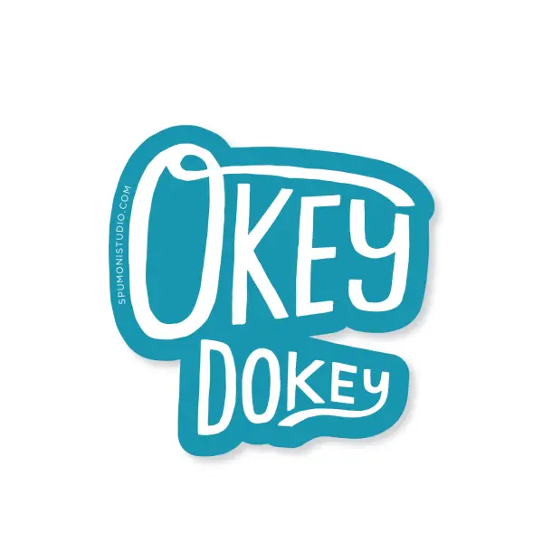 Okey Dokey Sticker