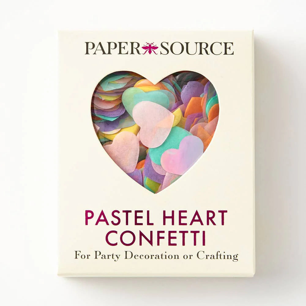 Pastel Heart Confetti