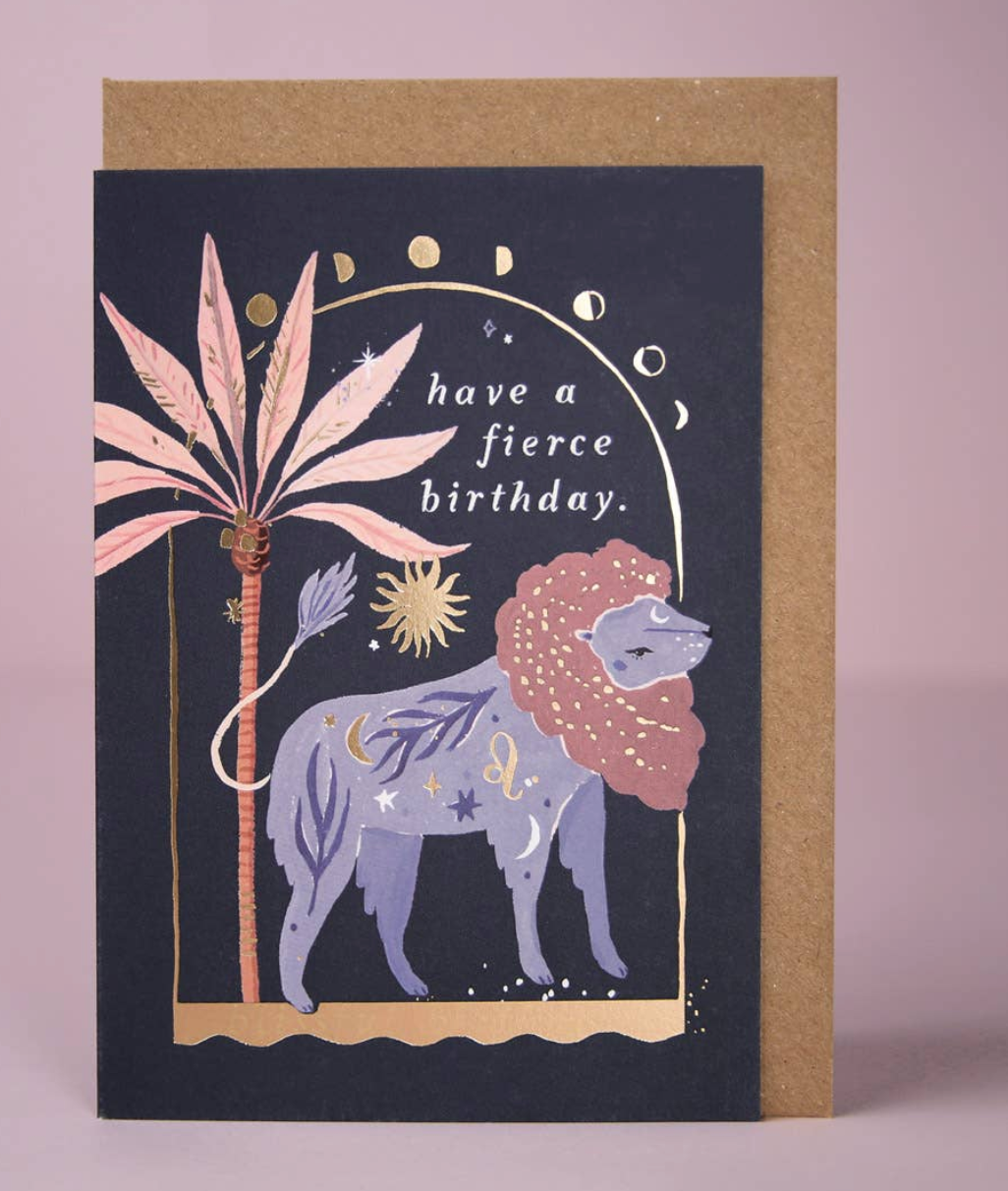 Zodiac Birthday Card ~ Sister Paper Co