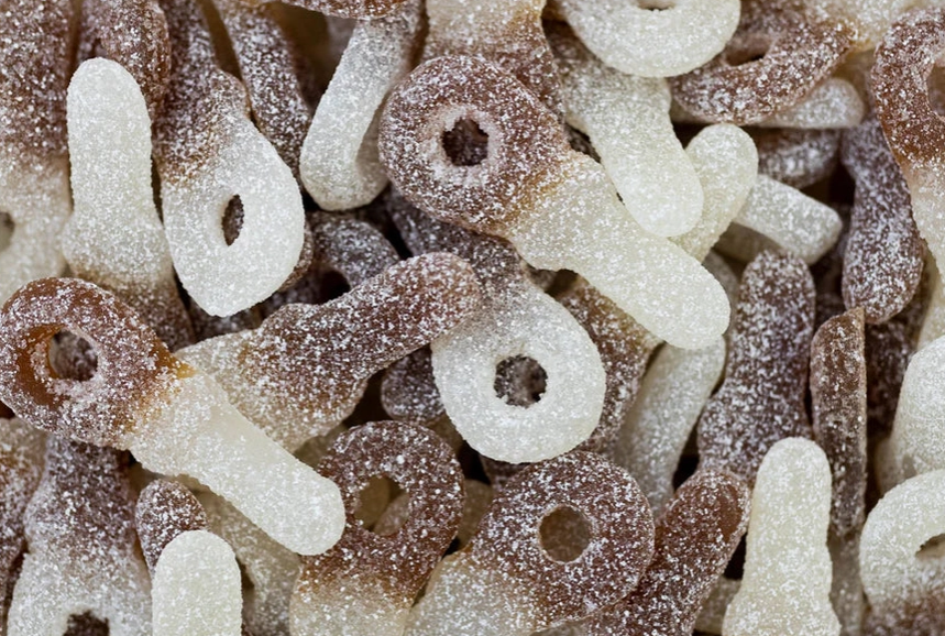 Sour Cola Dummy Candy from the Netherlands