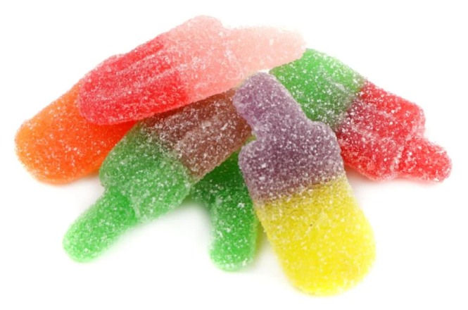 Sour Gummy Popsicles