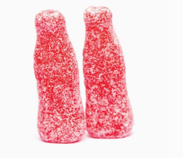 Sour Raspberry Shots Candy from Sweden