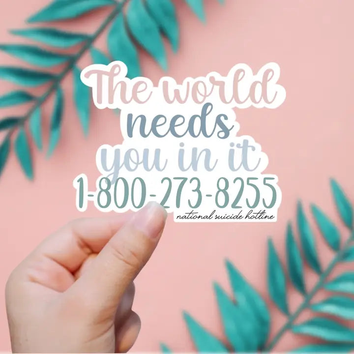 Suicide Prevention Sticker