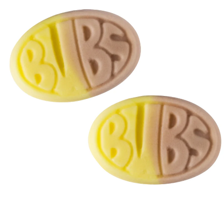 Sweden Banana Caramel Bubs Candy from Sweden