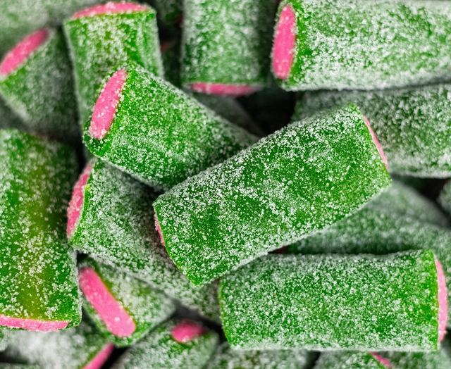 Swedish Sour Watermelon Tube Candy