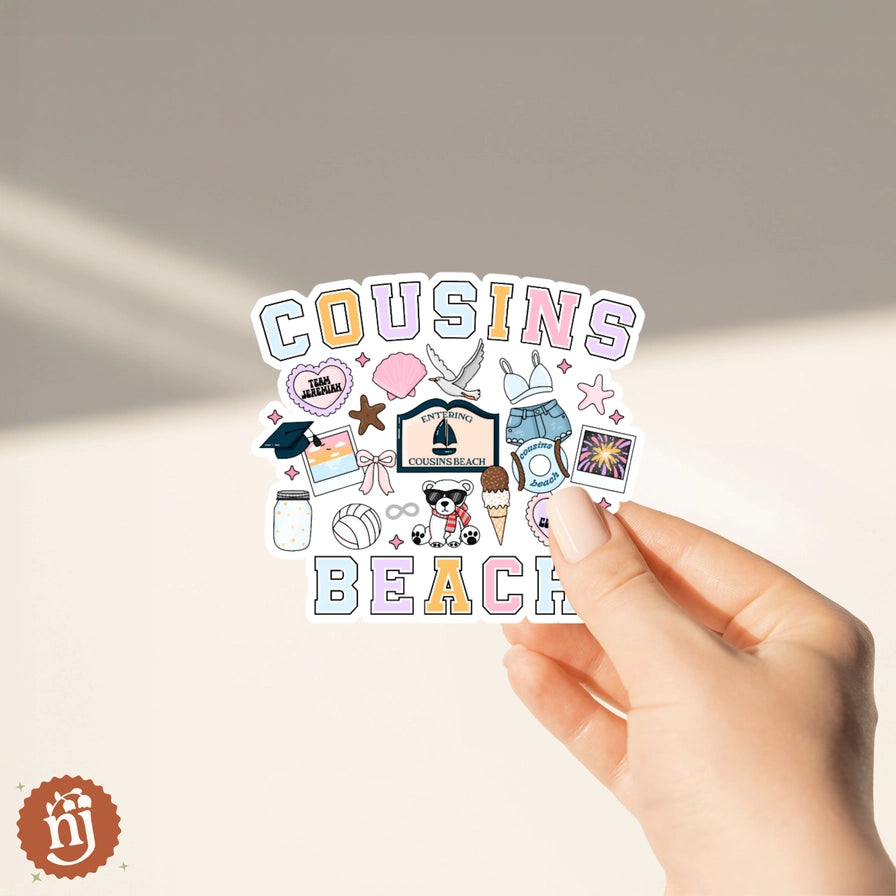 The Summer I Turned Pretty Cousins Beach Sticker