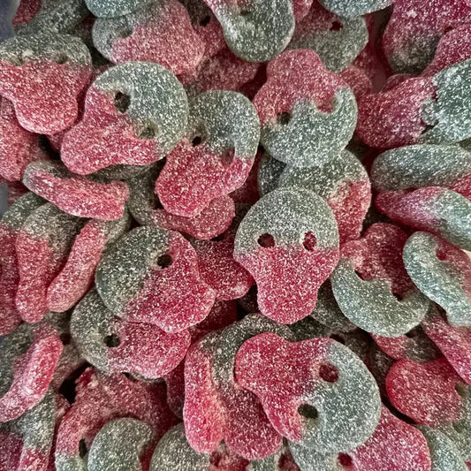 Vegan Sour Watermelon Skull