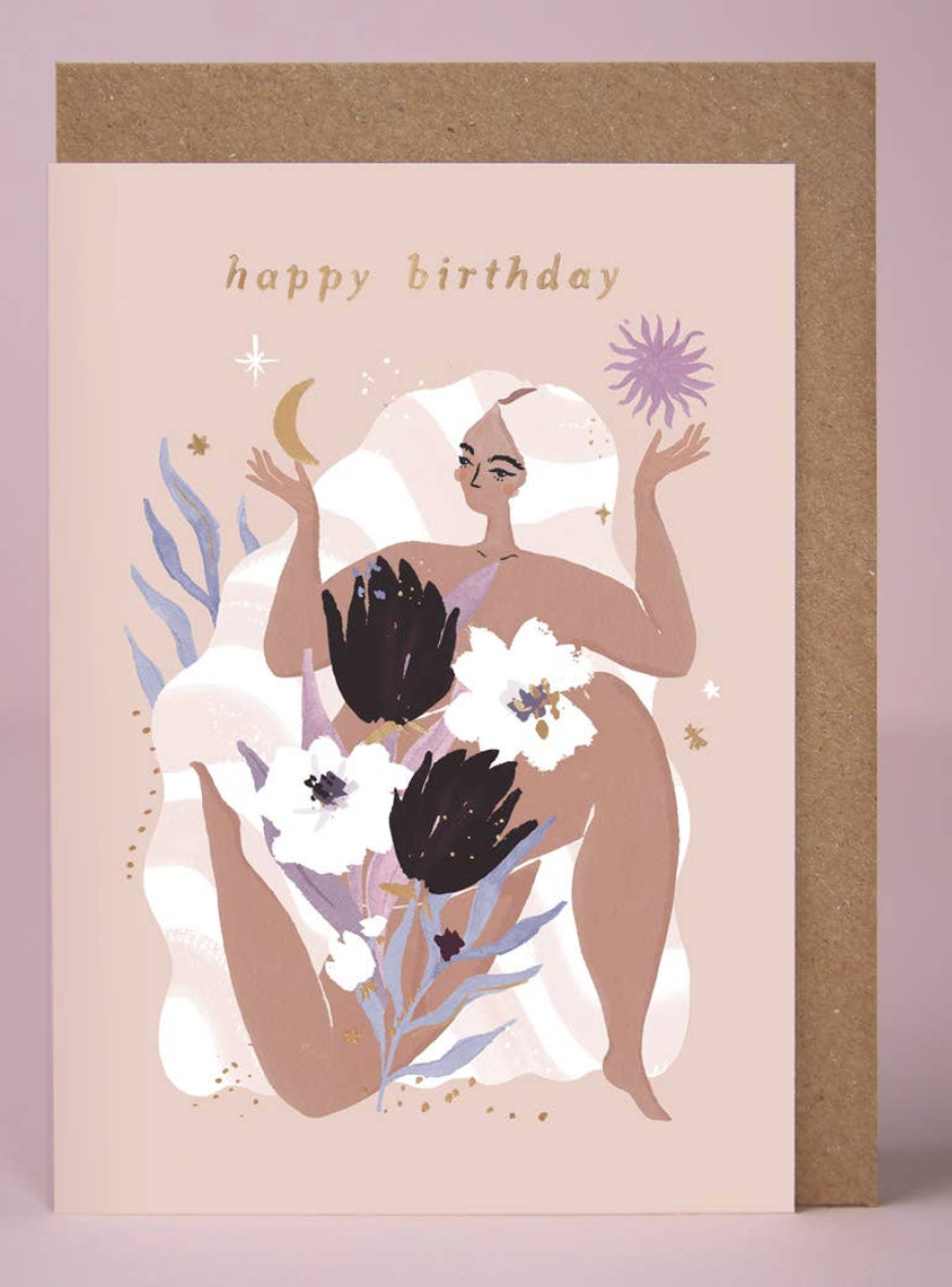 Virgo birthday card