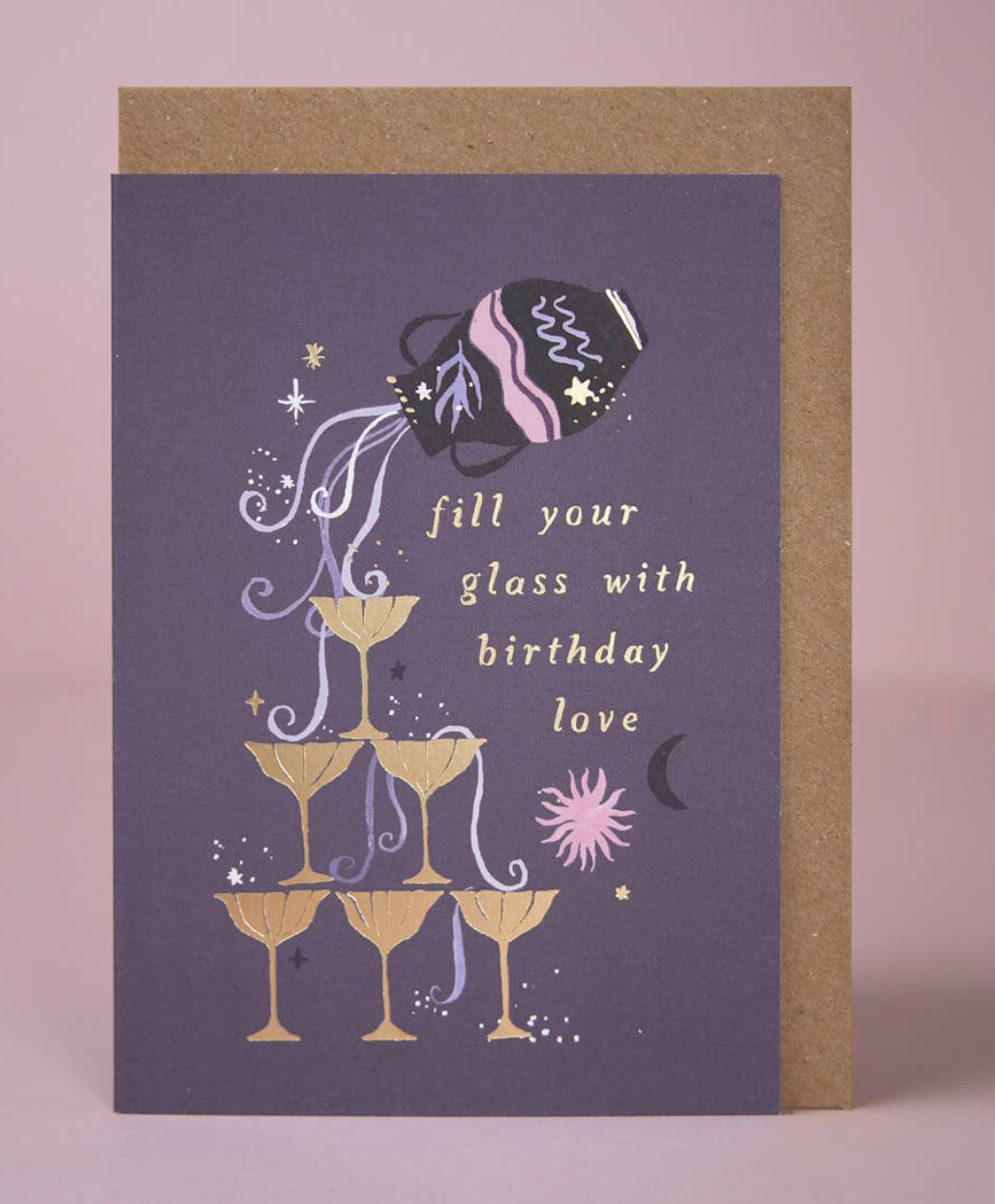 aquarius birthday card