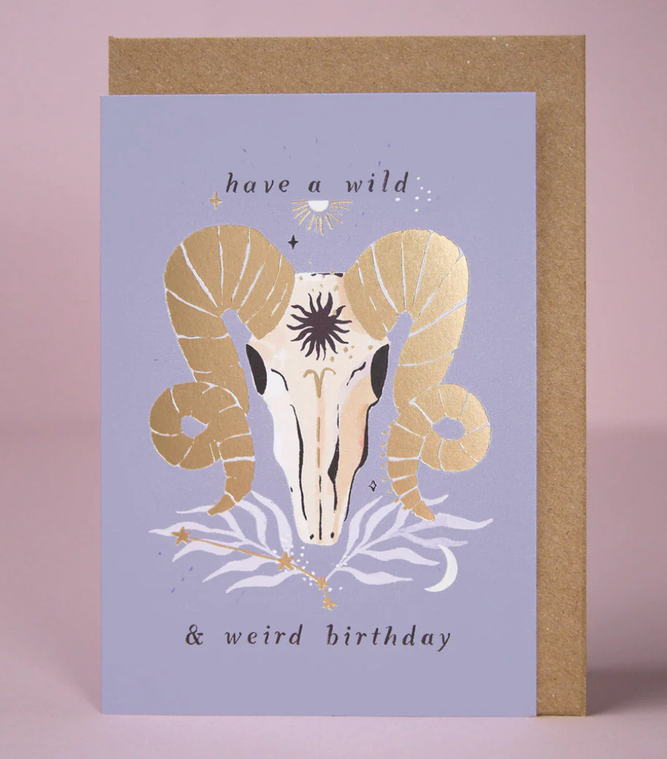aries birthday card