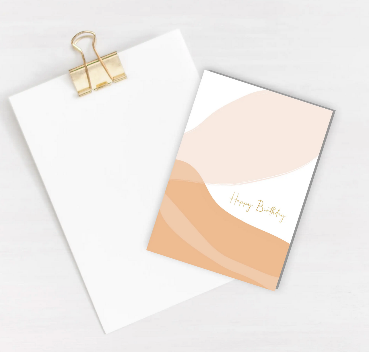 stationary greeting card