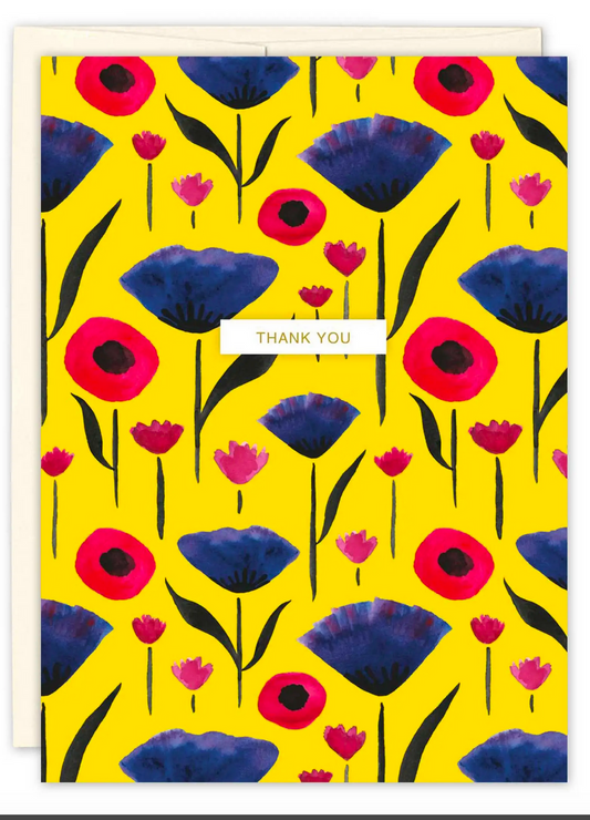 "Thank You" Greeting Card