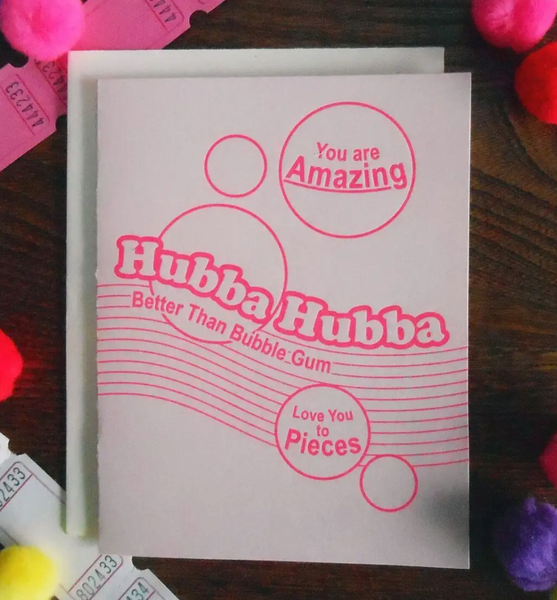 Hubba Hubba Greeting Card ~ Favorite Design Inc