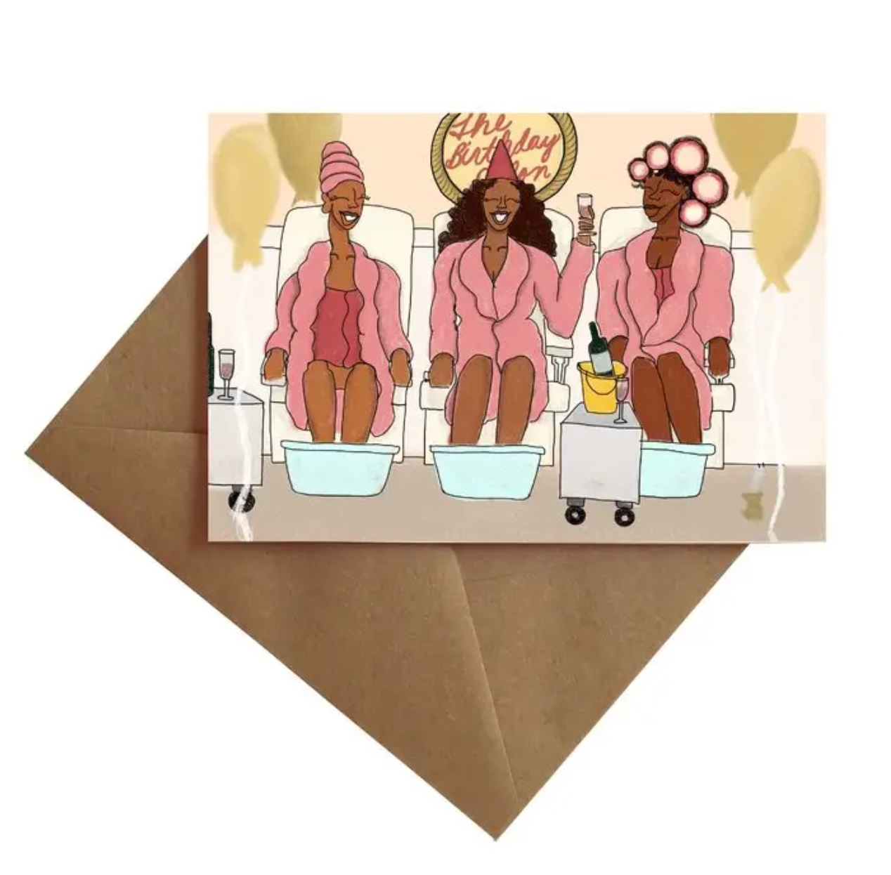 Treat Yo Self Birthday Card ~ By Ms James