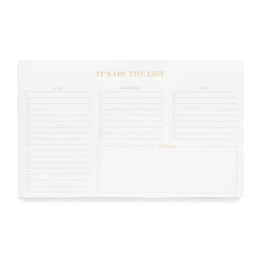 Sugar Paper It's on the List Pad