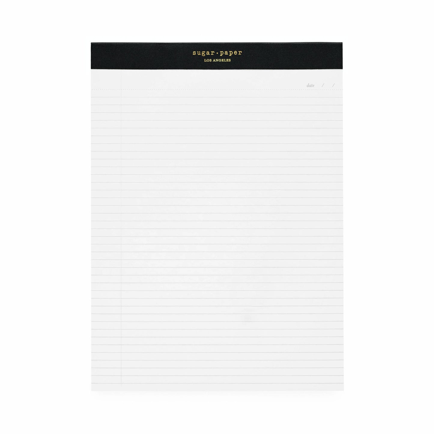 Sugar Paper Legal Pad, Black