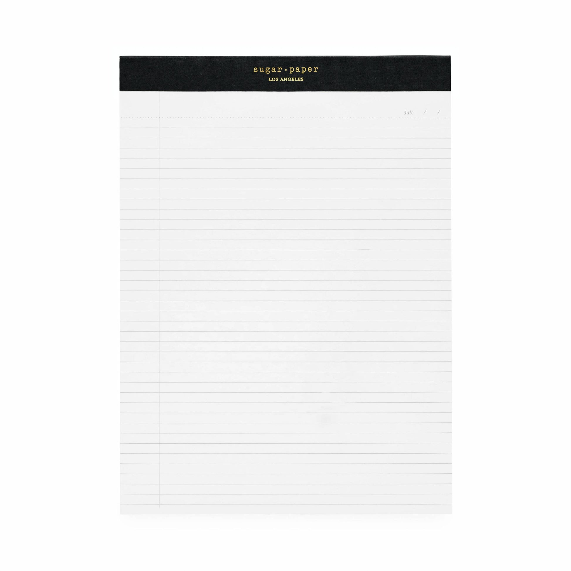 Sugar Paper Legal Pad, Black