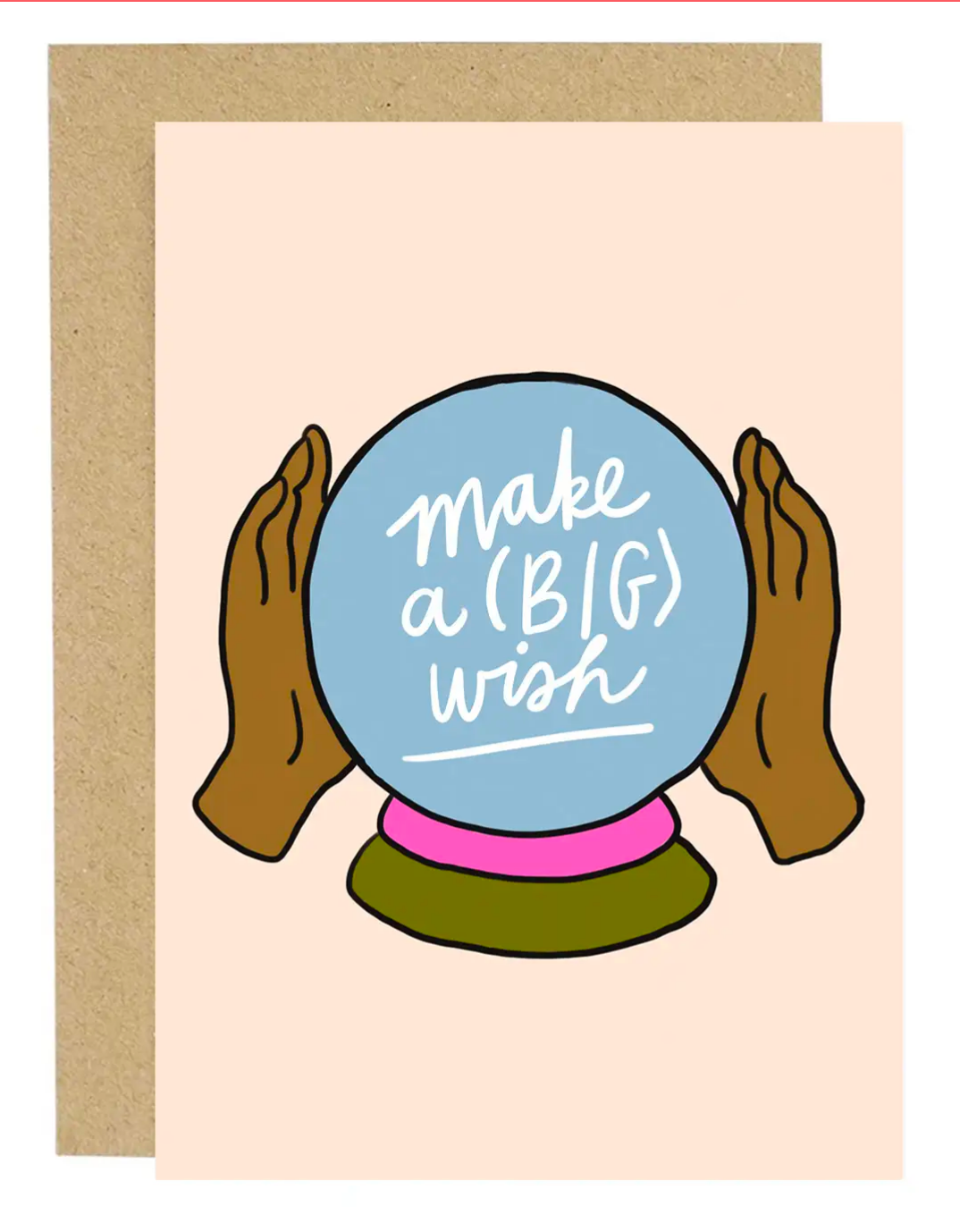 "Make a Wish" Birthday Greeting Card ~ Lee Prints