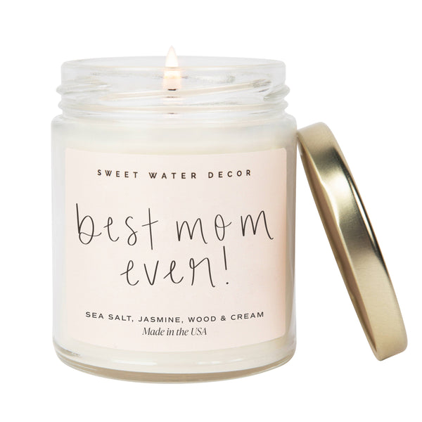 Best Mom Ever! 9 oz Soy Candle - Sweetwater Decor