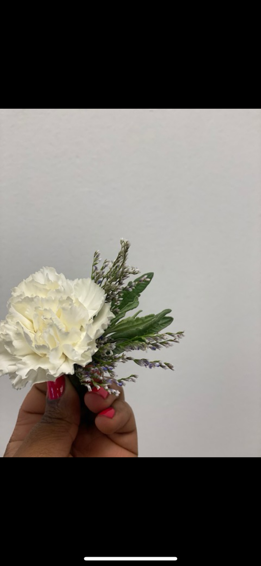 Classic Carnation Boutonniere