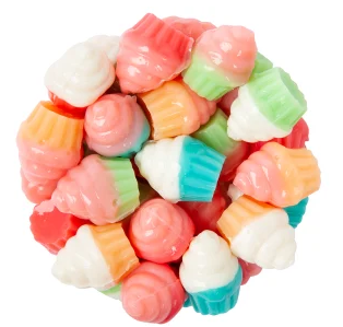 3D Gummy Cupcake Candy