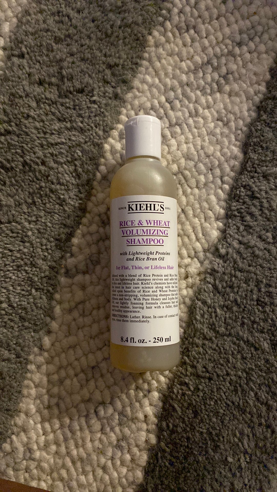 Rice & Wheat Volumizing Shampoo ~ Kiehls