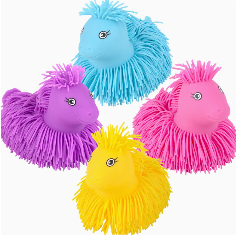 7" Shaggy Puffer Unicorn