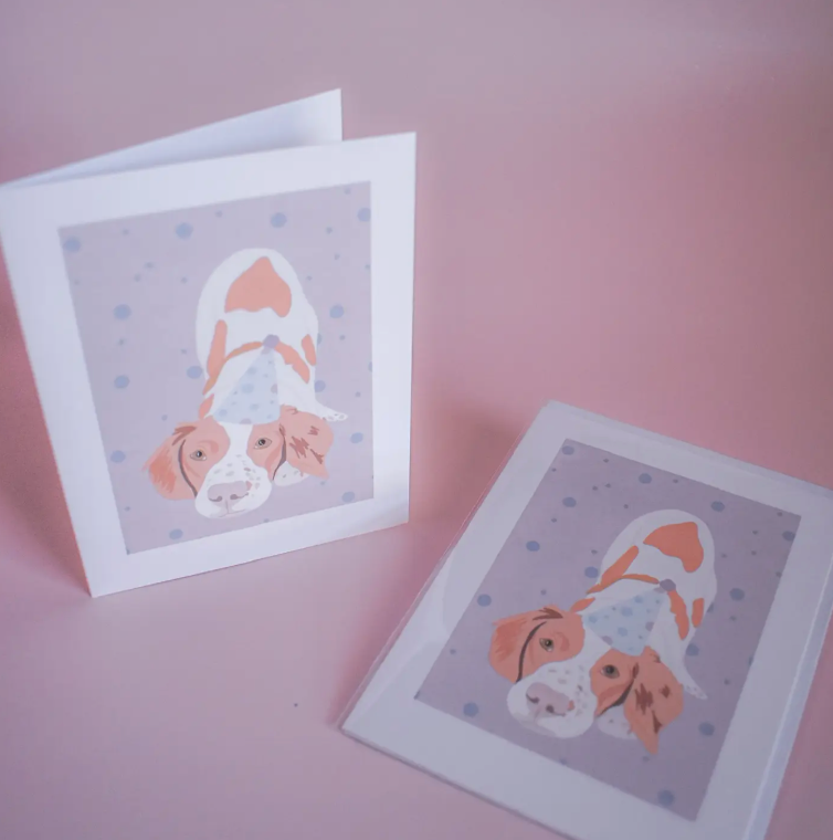 Brittany Birthday Greeting Card