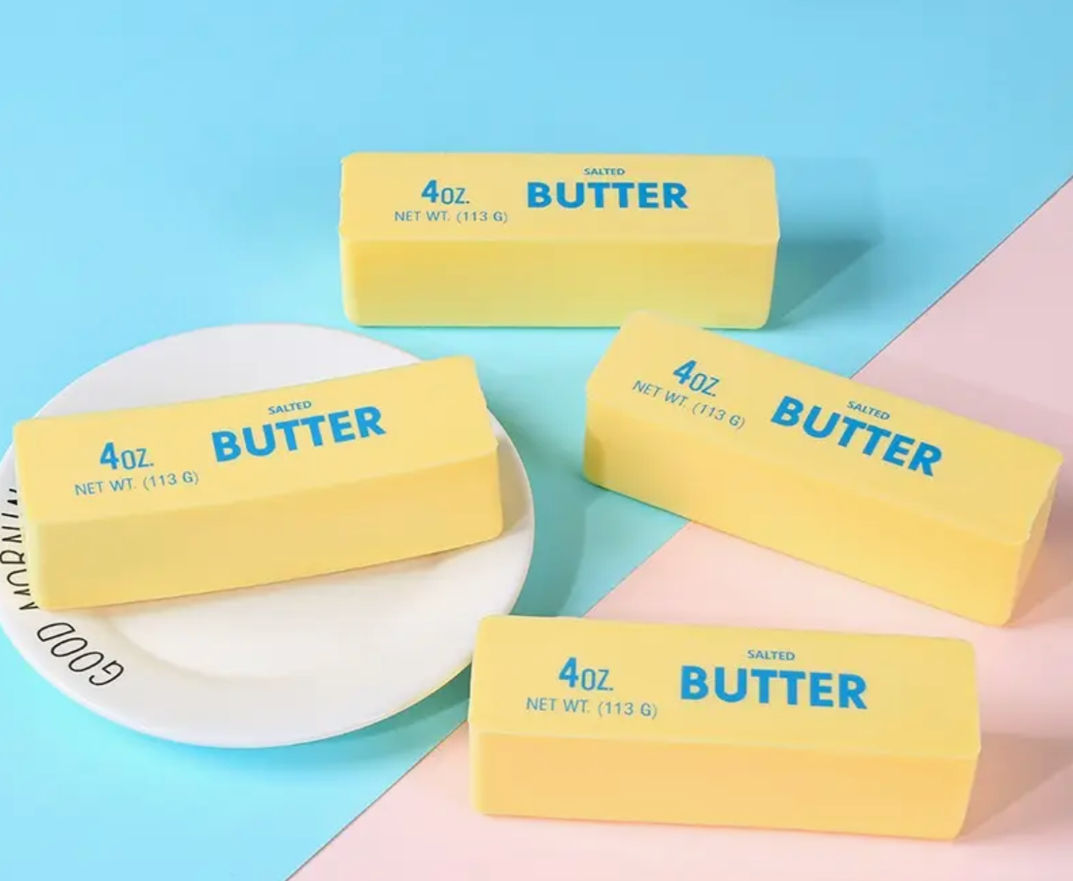Butter Stress Ball – Soft & Slow-Rebound Squishy Toy