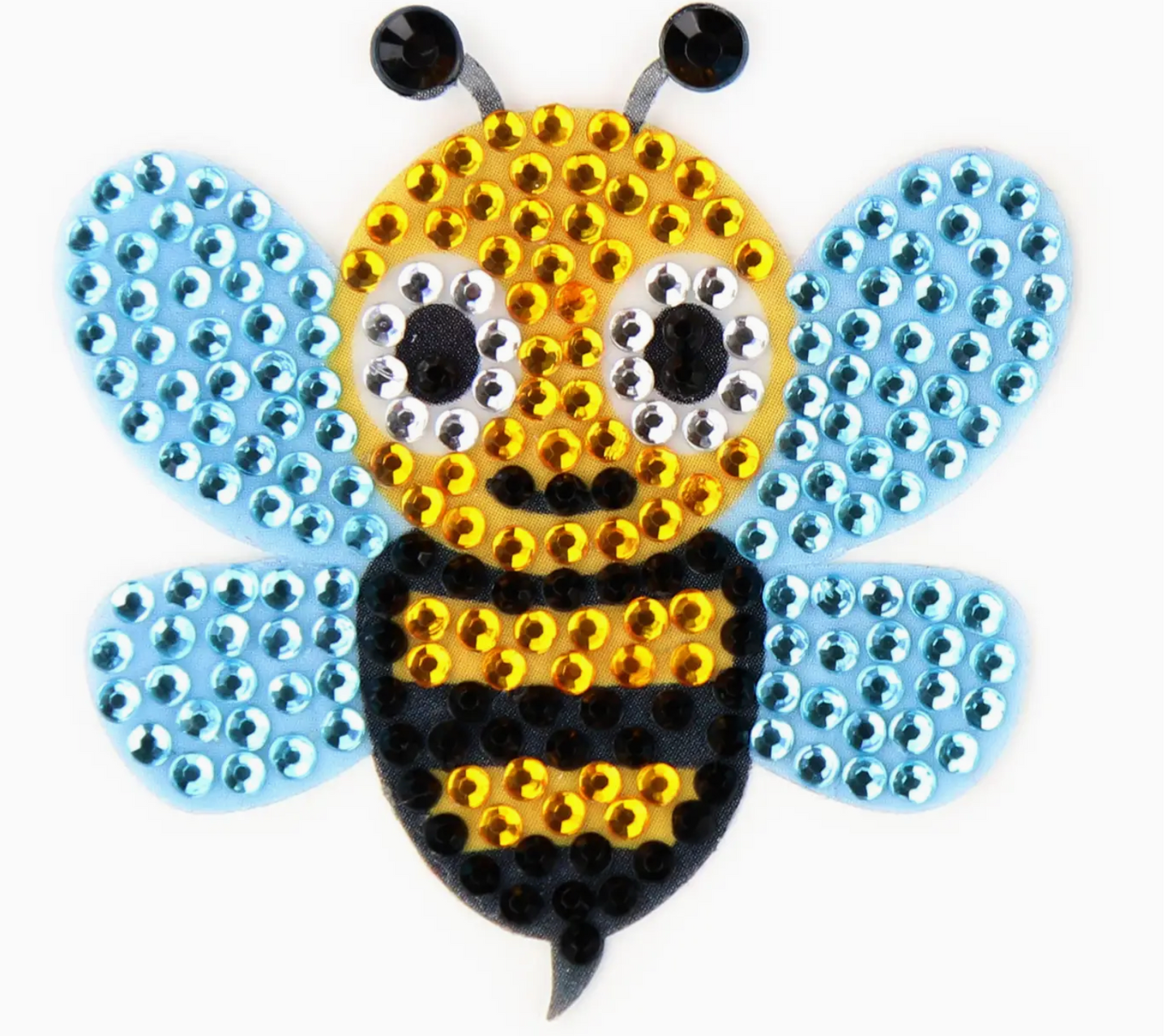 Buzzy Bee Collectable Rhinestone Sticker - StickerBeans