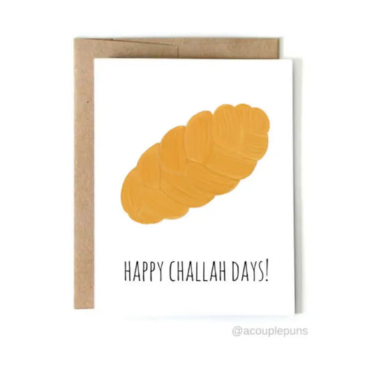 Challah Days - Hanukkah Card