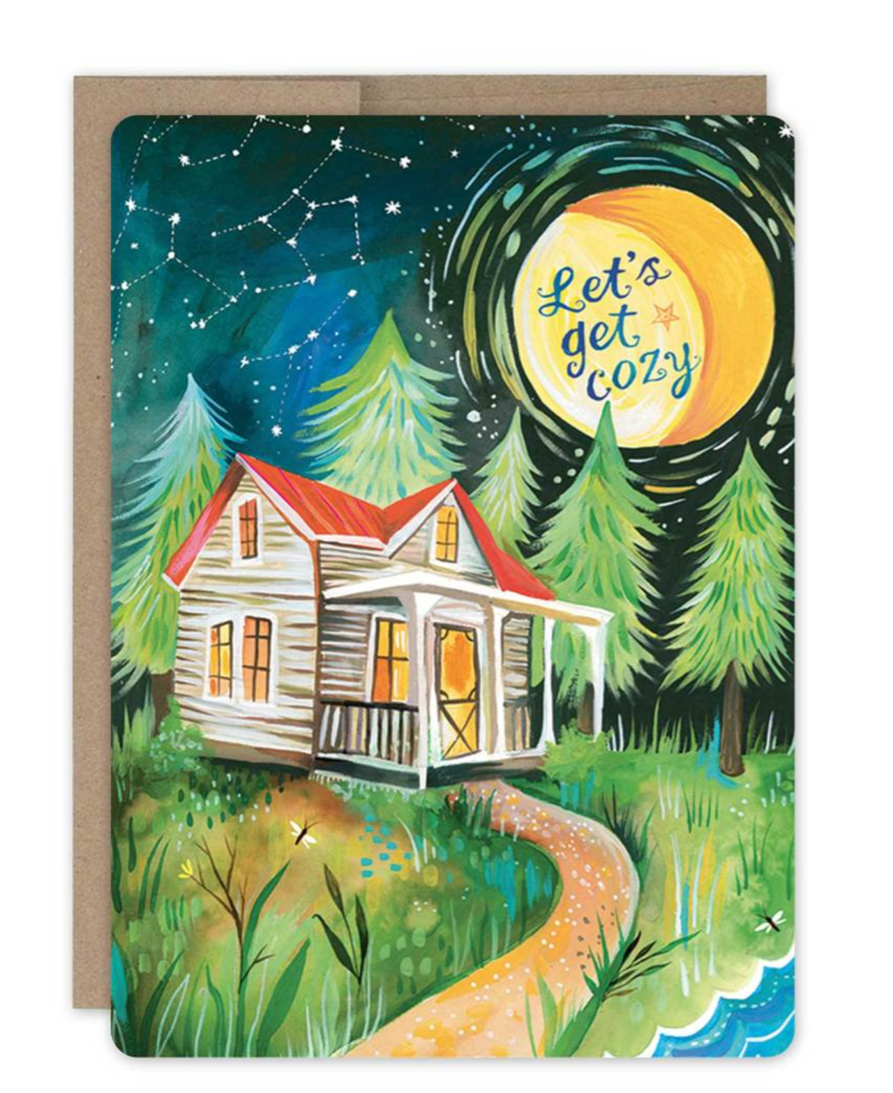 Cozy Cabin | Birthday Card