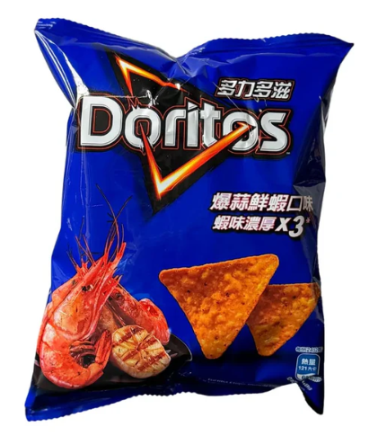 Doritos Garlic Shrimp Flavored Corn Chips, 84g