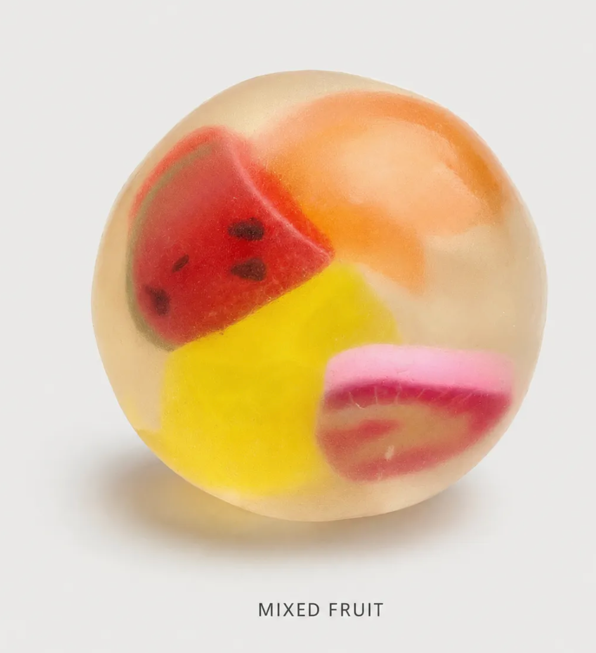 Fruit Slice Moldable Squishy Stress Ball