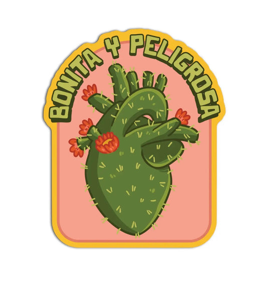 Bonita y Peligrosa Sticker