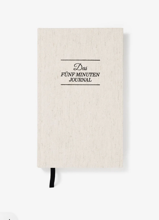 German the Five Minute Journal - Daily Guided Gratitude