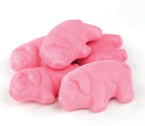 Gustaf's Gummi Pink Piglet Candy made in Holland