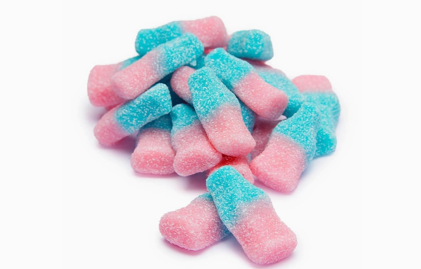 Sour Bubble Gum Gummi Bottles from Netherlands