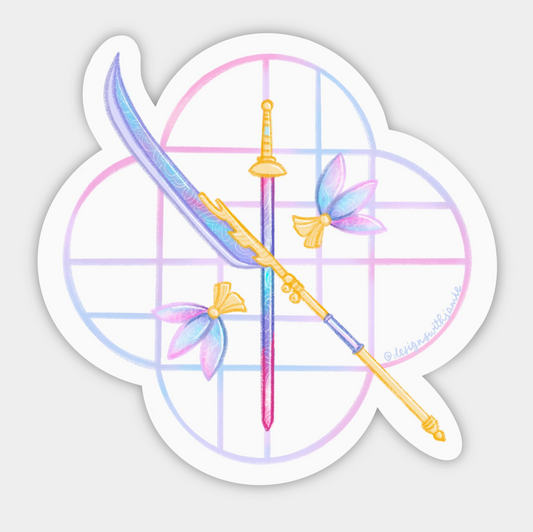 Huntrix Weapons Sticker