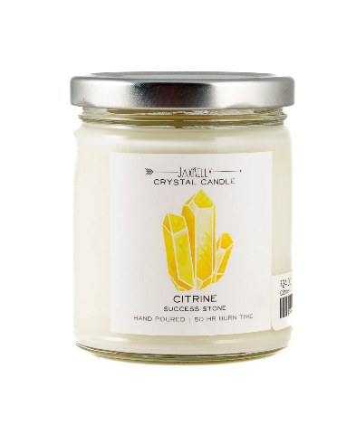 Jax Kelly Citrine 9 oz Crystal Candle