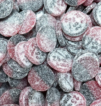 Bubs Sour Licorice Coins  from Sweden