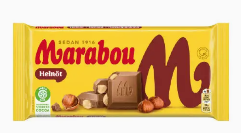 Marabou Chocolate Helnöt (Whole Nut) 200g