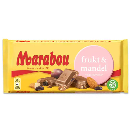 Marabou Frukt & Mandel (Fruit and Almonds)