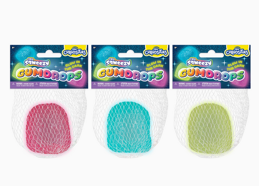 Orb Toys : Glow in the Dark Gumdrops Sensory Squishy Toy