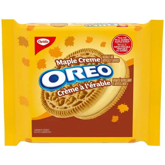 Oreo_Maple_Creme_Sandwich_Cookie_Made_with_Real_Quebec_Maple_Syrup_261_G