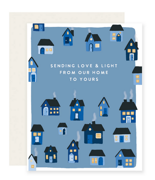 Our Home to Yours Hanukkah | Hanukkah Card ~ Slightly Stationery